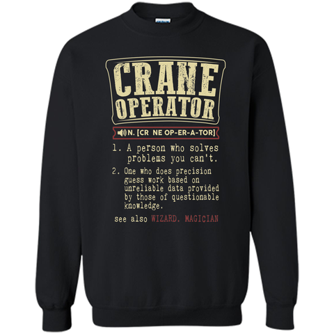 Crane operator funny dictionary term T-Shirt
