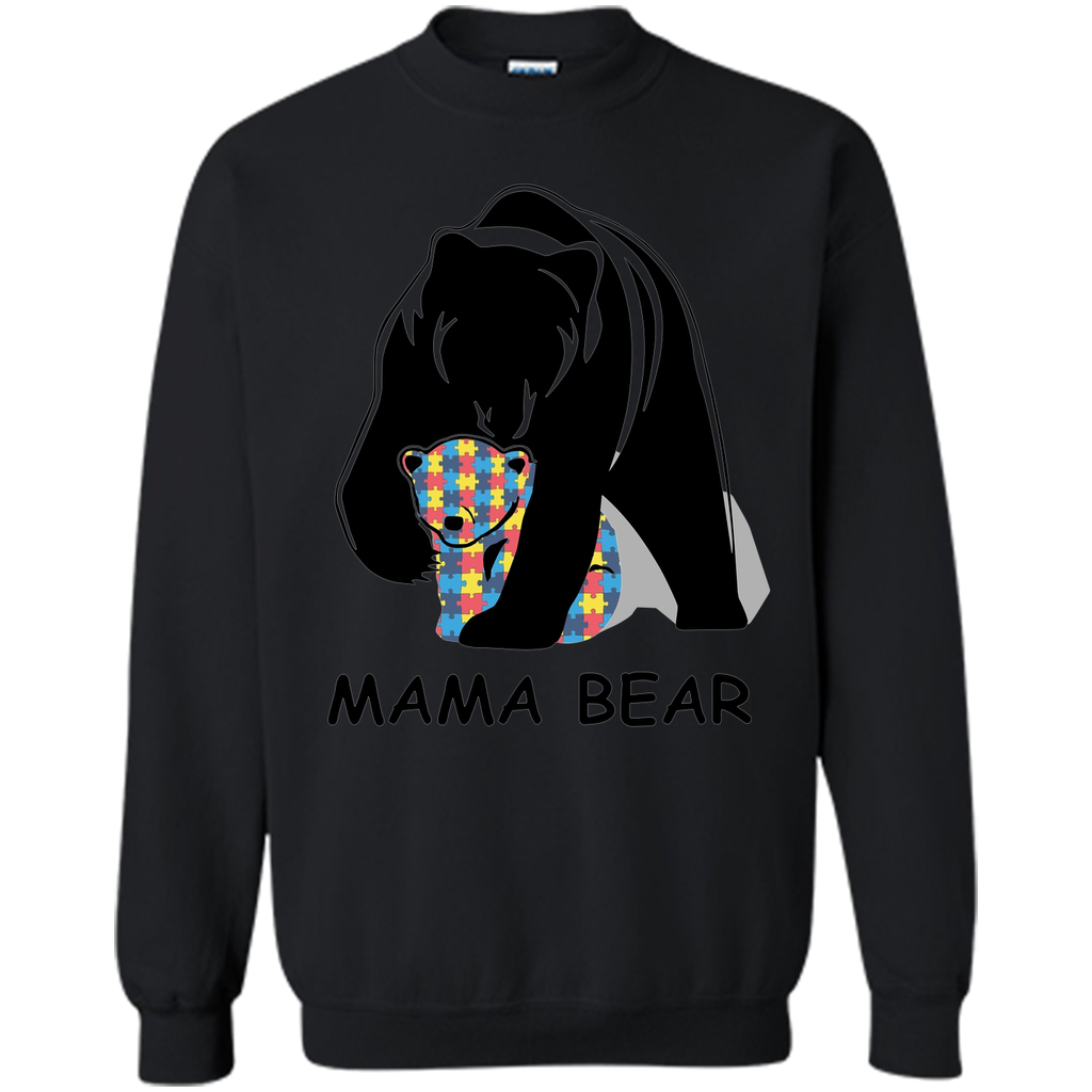 Autism Awareness Mom - Mama Bear TShirt