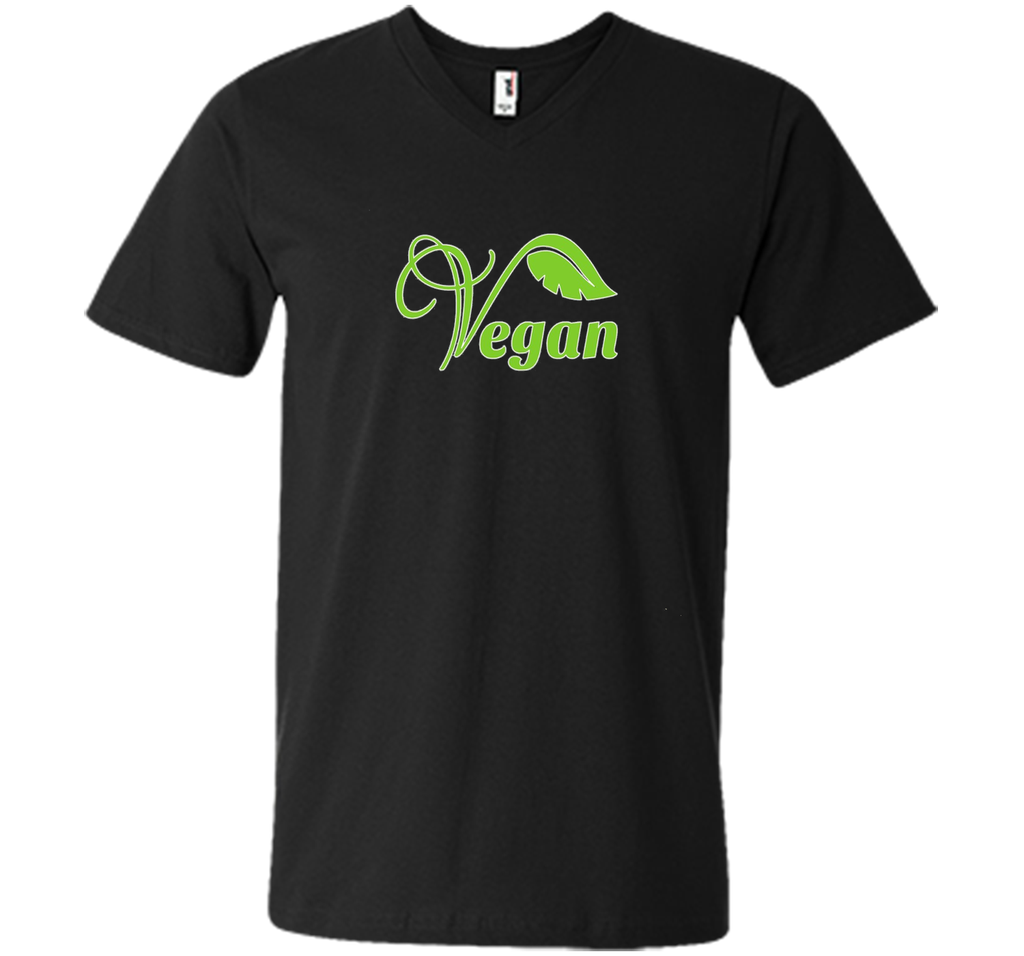 Vegan Leaf T-Shirt for Men, Women and Kids