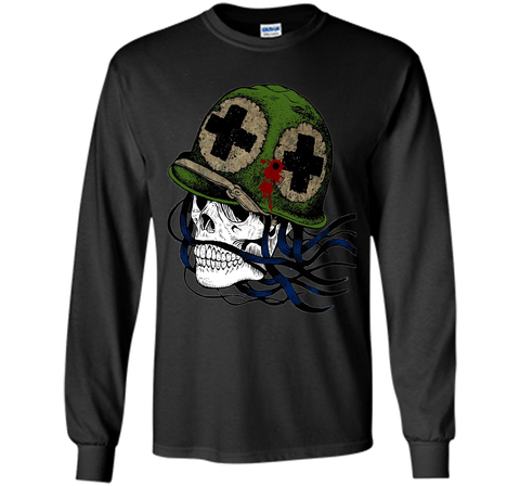 Army Skull T-Shirt Design