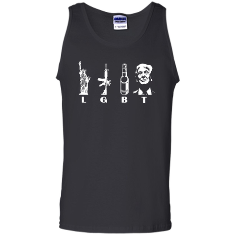 Liberty Guns Beer Trump Support shirt Parode Funny LGBT