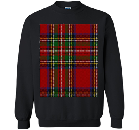 Royal Stewart Tartan T-Shirt Queen Elizabeth II Punk