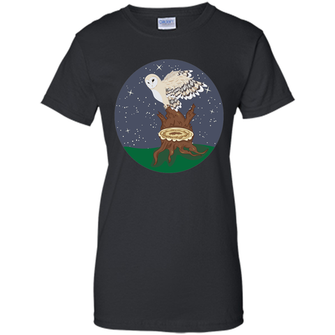 Admirable Barn Owl On A Stump 2017 T Shirt