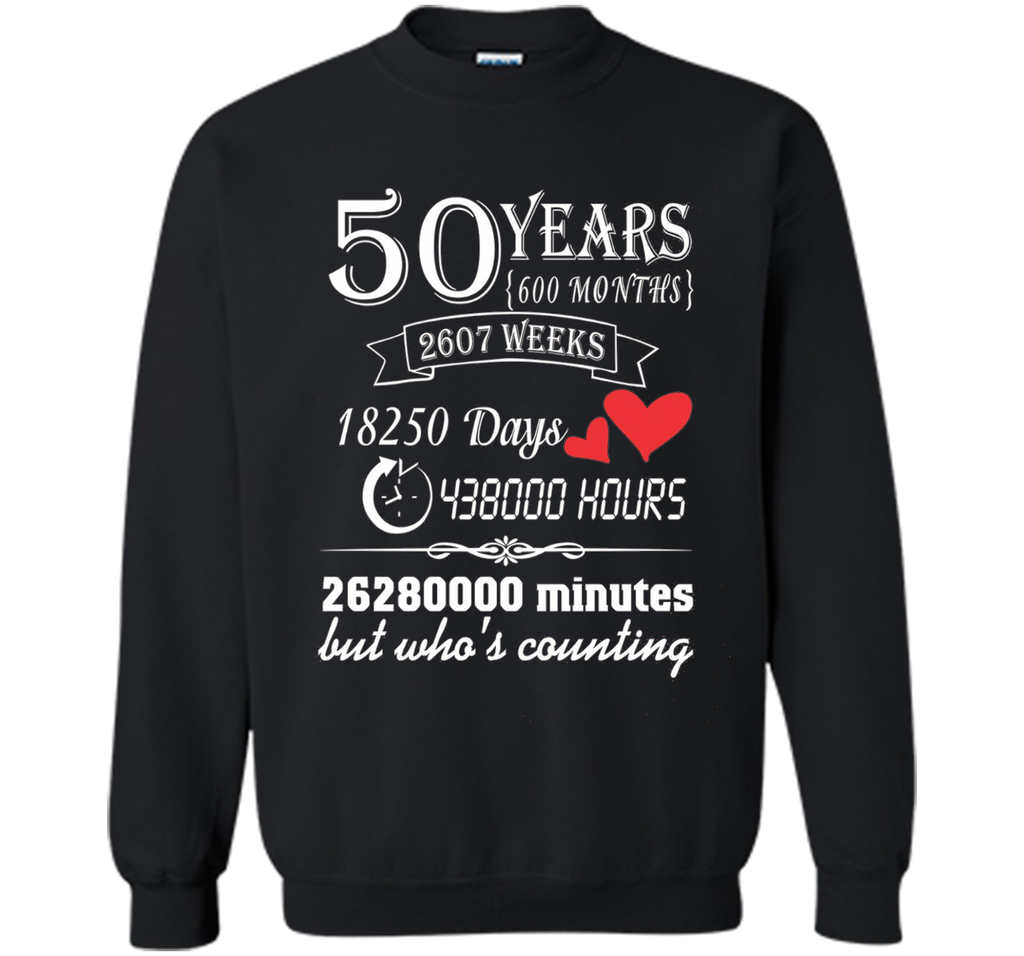 Anniversary Gift 50th T-Shirt 50 Years Wedding Marriage Gift