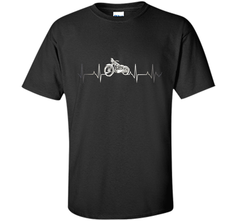 Motorcycle Heartbeat T-Shirt - I love my Motorcycle.