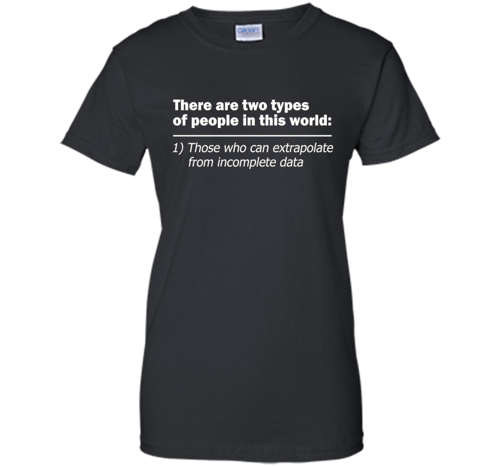 There Are Two Types Of People In This World T-Shirt funny