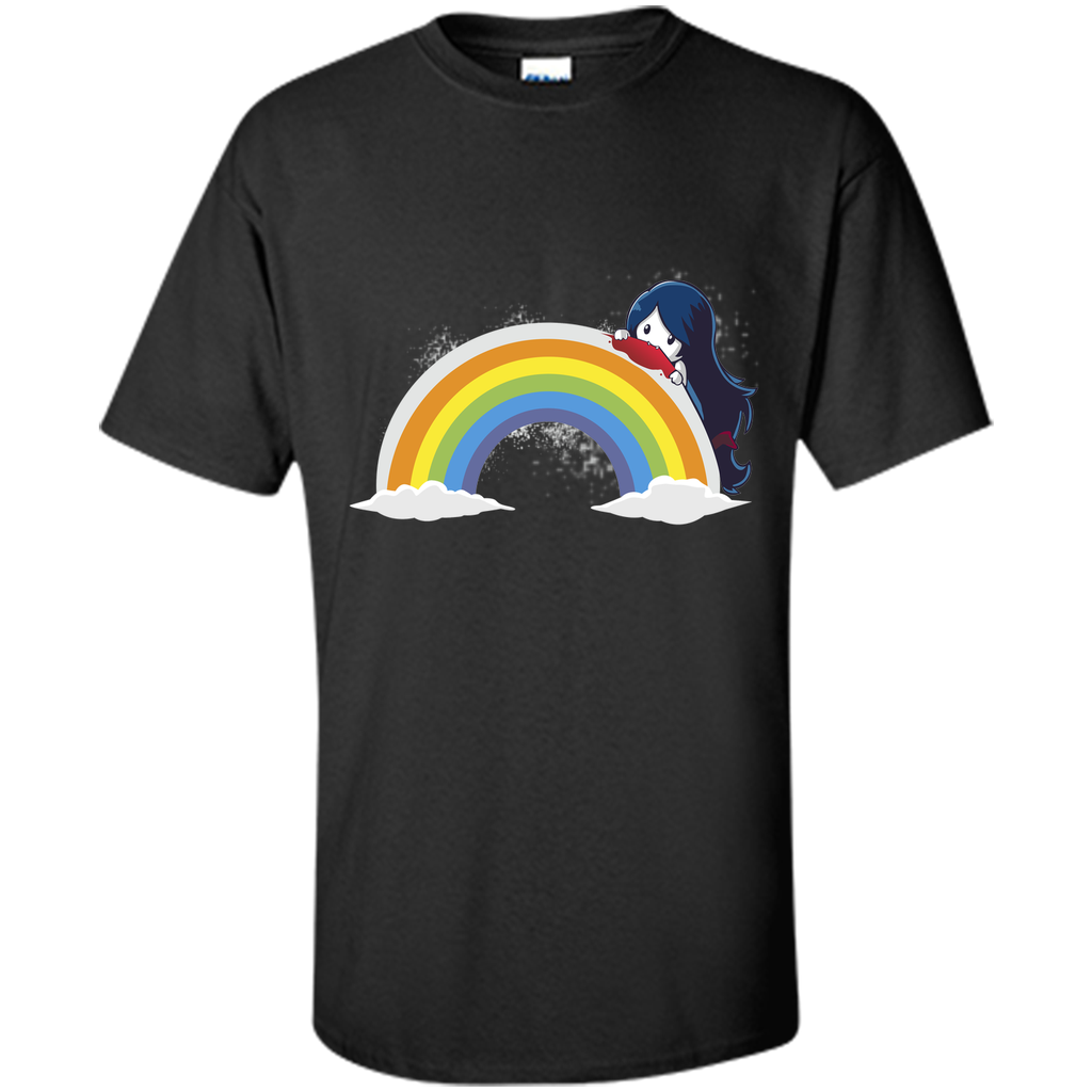 marceline-rainbown and girl
