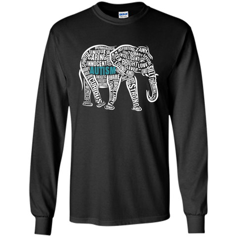 Autism Awareness Elephant T shirt