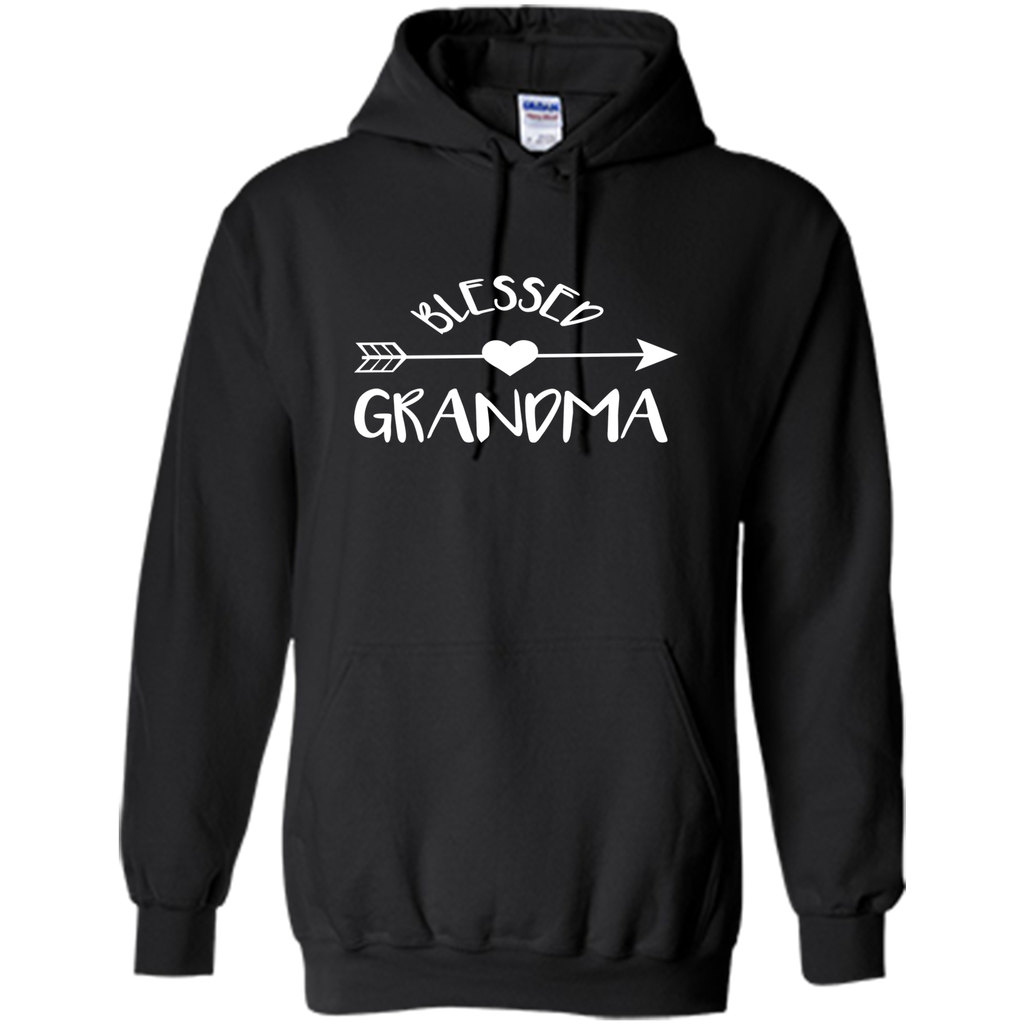 Blessed Grandma Shirt, Cute Tribal Arrow and Heart Gran Gift Promoted To Papa Shirt Grandpa Announcement T-Shirt