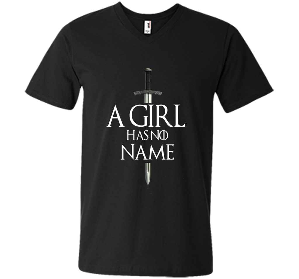 A Girl Has No Name Halloween T-Shirt Mens Printed V-Neck T