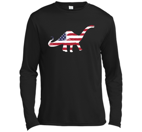 USA Dinosaur American Flag 4th of July T Shirt