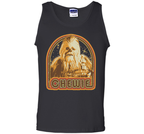 Star Wars Chewbacca Retro Chewie Vintage Graphic T-Shirt