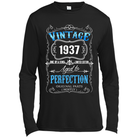 Vintage born in 1937 tshirt 80 Years old birthday