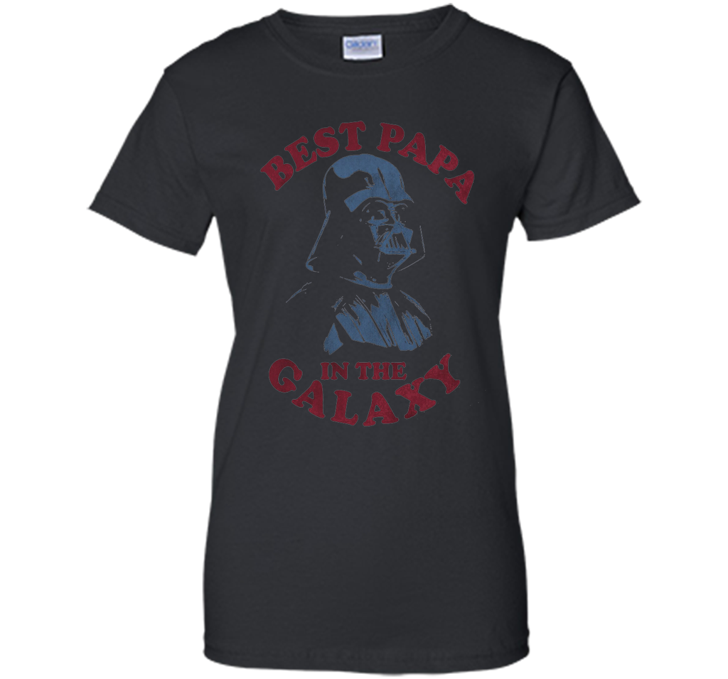 Star Wars Darth Vader Retro Best Papa Graphic T-Shirt