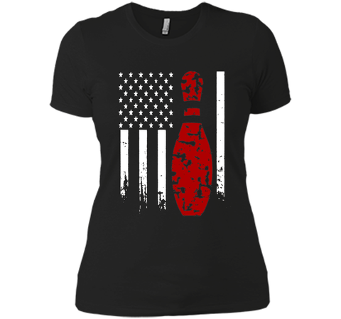 Bowling T Shirts - bowling flag