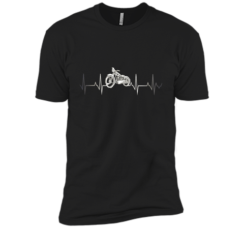 Motorcycle Heartbeat T-Shirt - I love my Motorcycle.