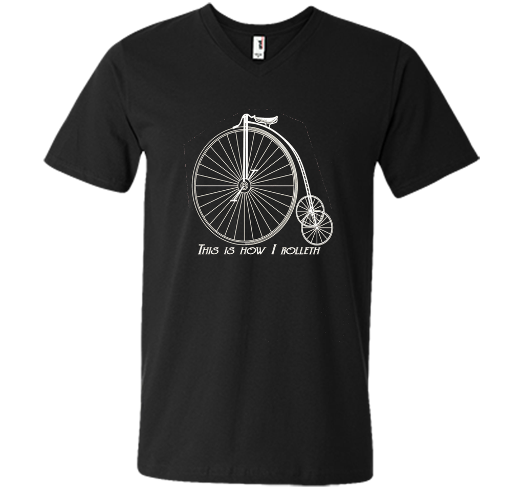 This is How I Rolleth Roll Vintage Tricycle BiCycle T-Shirt