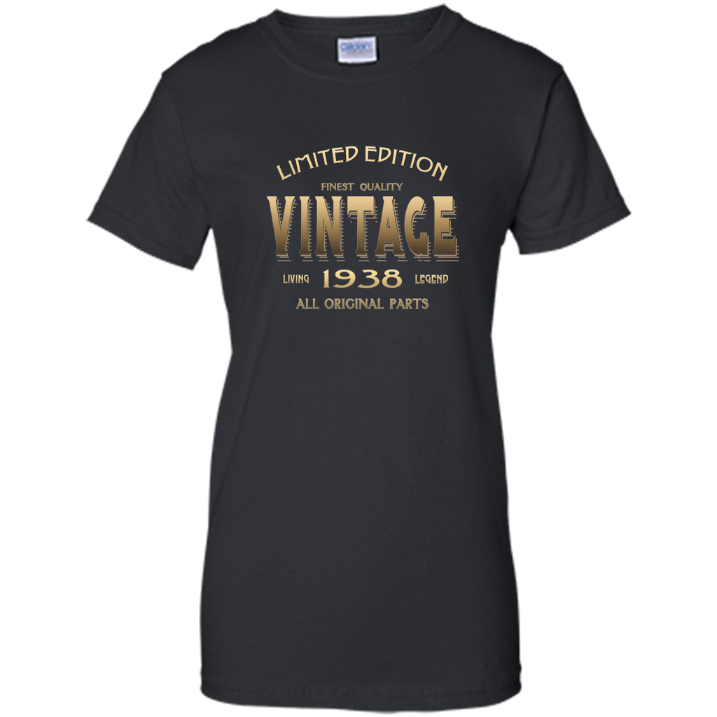 1938 T-shirt 79th Birthday Gift 79 Year Old B-day Present