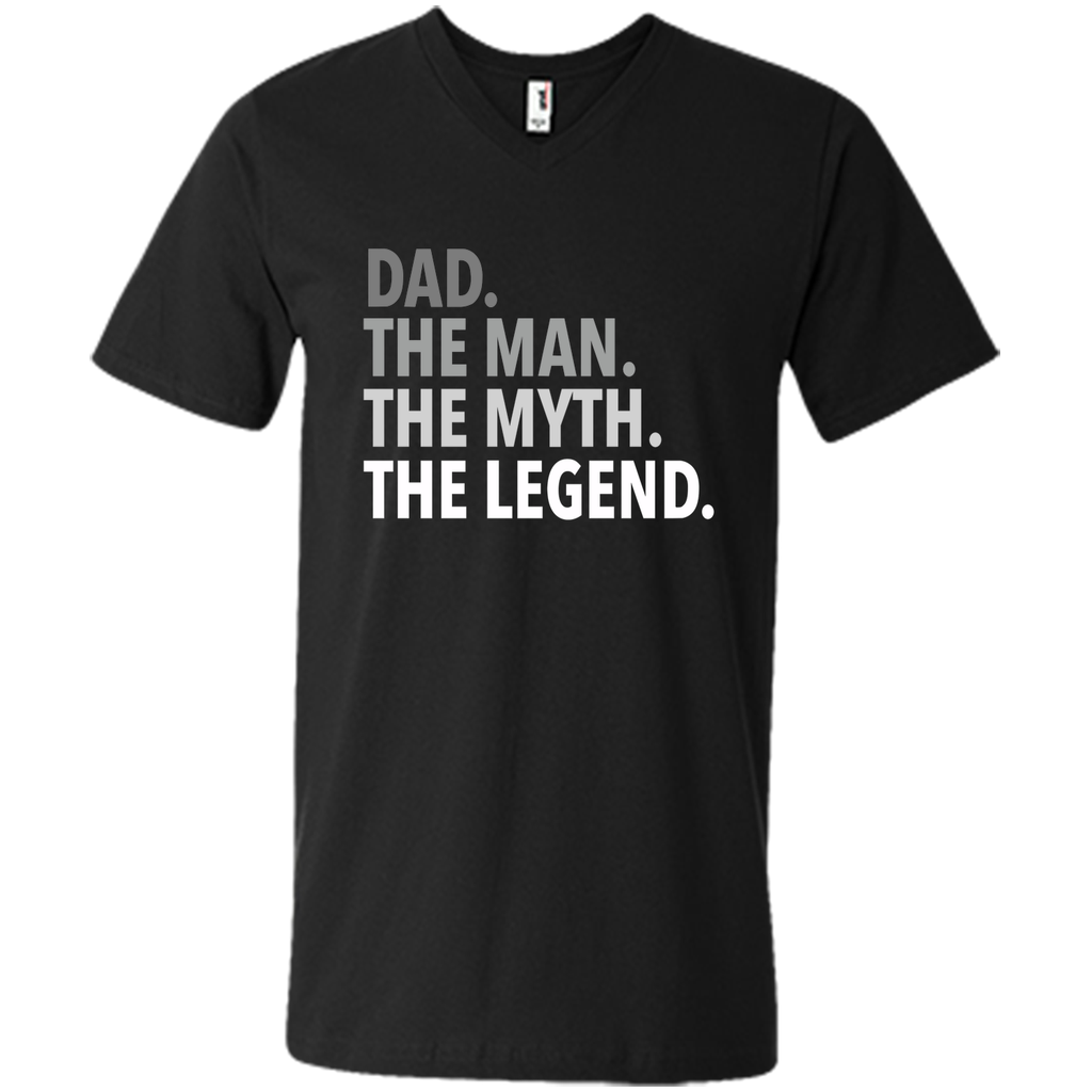 Men's Dad - The Man The Myth The Legend T Shirt Dad Father
