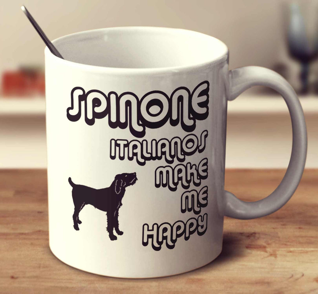 Spinone Italianos Make Me Happy 2