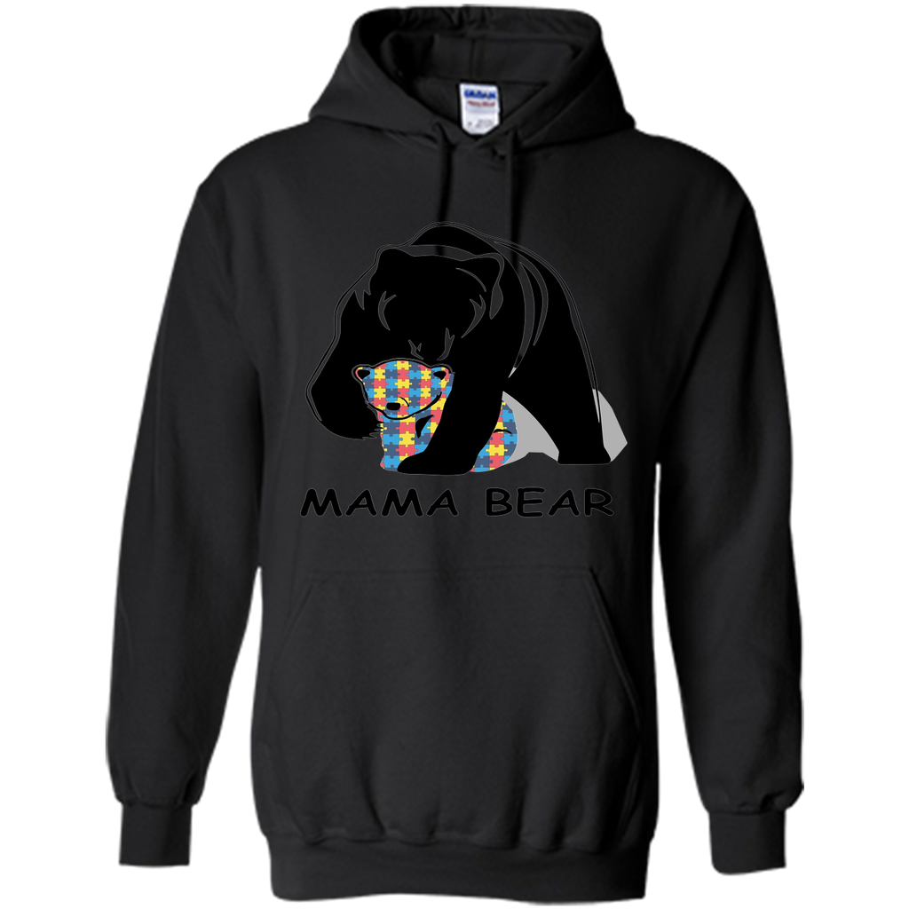 Autism Awareness Mom - Mama Bear TShirt