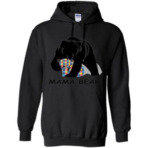 Autism Awareness Mom - Mama Bear TShirt