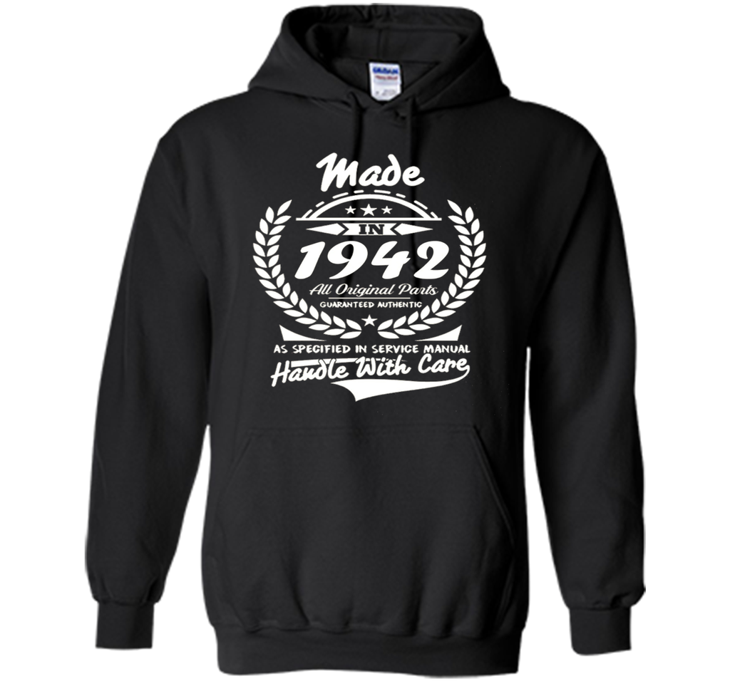 Made in 1942 tshirt 75th Birthday gift Tshirt