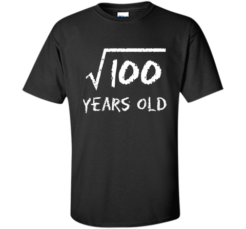 Square Root of 100: 10th Birthday 10 Years Old T-Shirt
