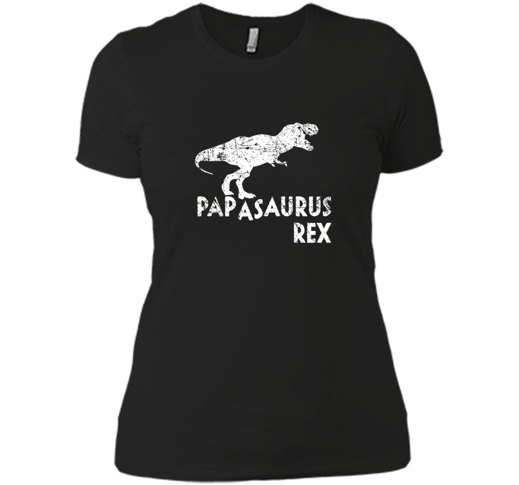 Mens Papasaurus Rex Shirt, Funny Cute Dinosaur Father's Day Gift