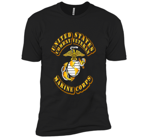 US Marine Corps - Combat Veteran Tshirt