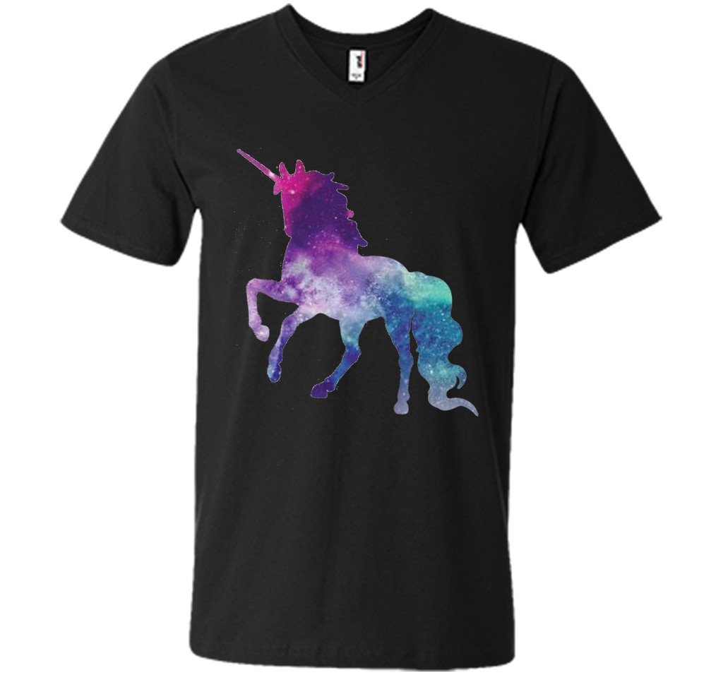 Unicorn Sparkle Space Galaxy Unicorn Print T Shirt Tee