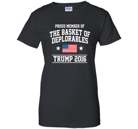 Proud Member Of The Basket of Deplorables Trump 2016 T-Shirt