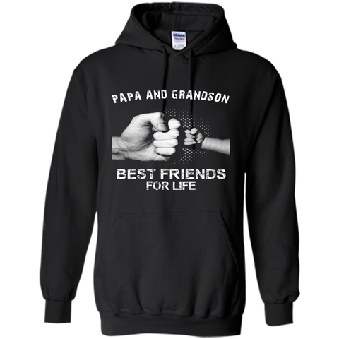 Mens Papa and Grandson Best Friends For Life Shirt
