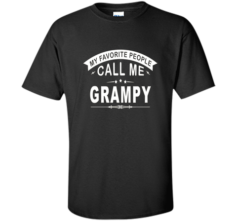 My Favorite People Call Me Grampy Grandpa Men T-Shirt