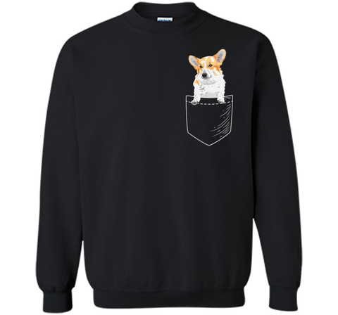 Corgi in Pocket Shirt
