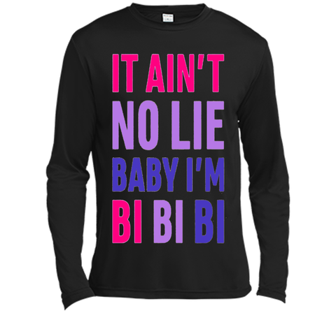 it ain't no lie i'm bi bisexual 2017 rainbow gay pride shirt