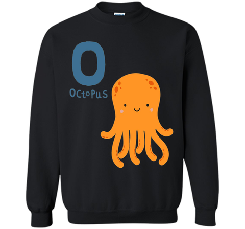Alphabet Animals Octopus T-Shirt