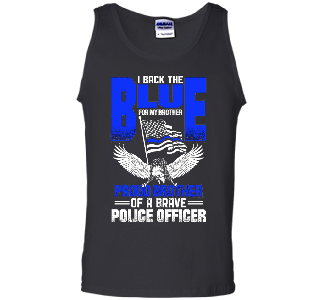 Police Brother - Proud Brother of a Cop t-shirt