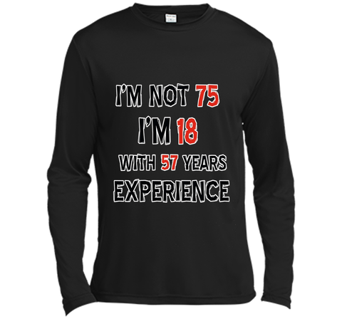 Funny 75 year old birthday tshirt