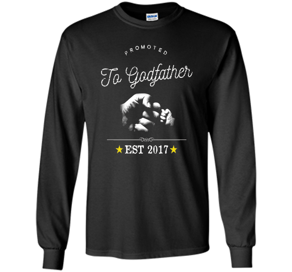 Promoted to Godfather TShirt New To Be Expecting Top Retro