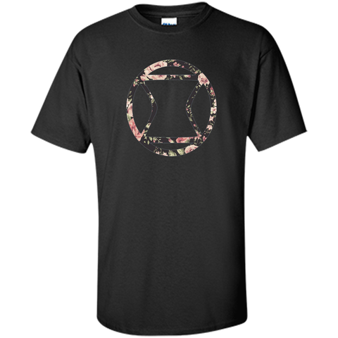 Black Widow Floral Graphic T-Shirt