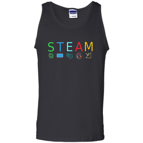 STEAM Symbols T- Shirt STEM Science Engineering ART Math Tee