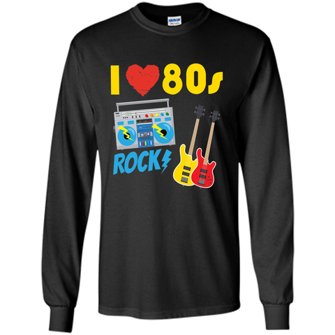 I Love The 80s Shirt Eighties Gift T-Shirt for Men and Women