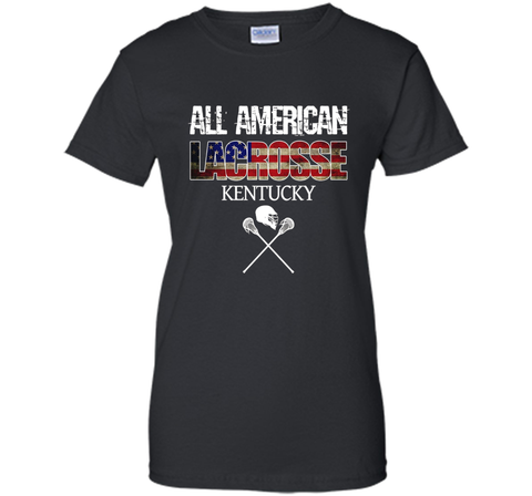 Lacrosse American Team Kentucky July 4 Gift Group T-Shirt
