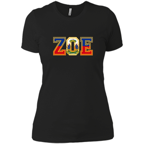 Zoe T-Shirt - Haitian pride for haitian flag day