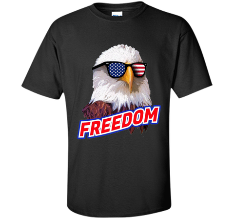 Retro Vintage 4th of July T-shirt, Bald Eagle Sunglasses