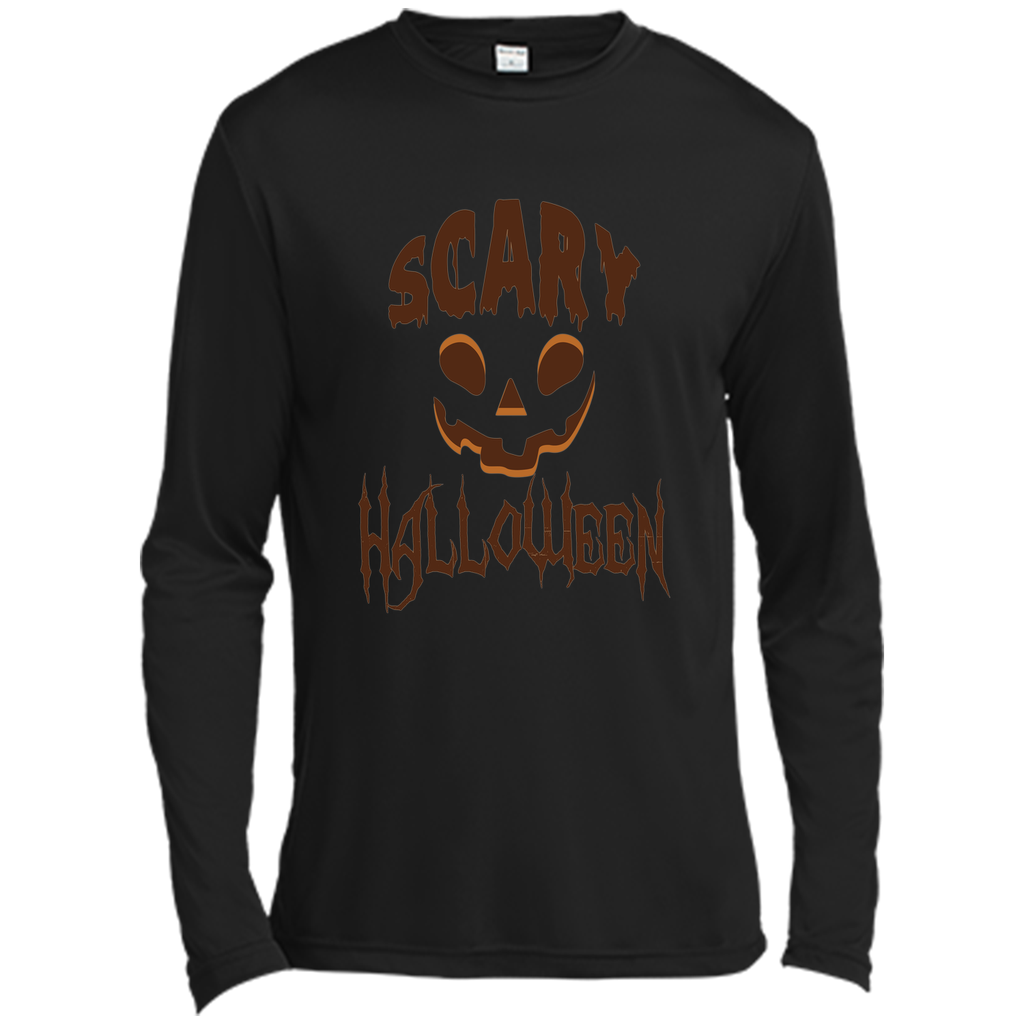 scary halloween Long Sleeve Moisture Absorbing Shirt