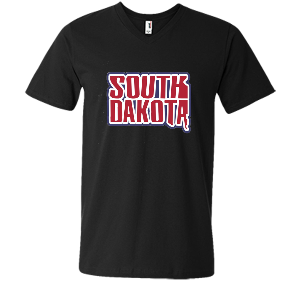 South Dakota American States Graffiti Art T-Shirt