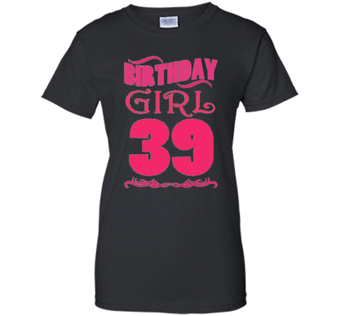 Women's 39th Birthday Girl Cute 1978 Girl T-Shirt
