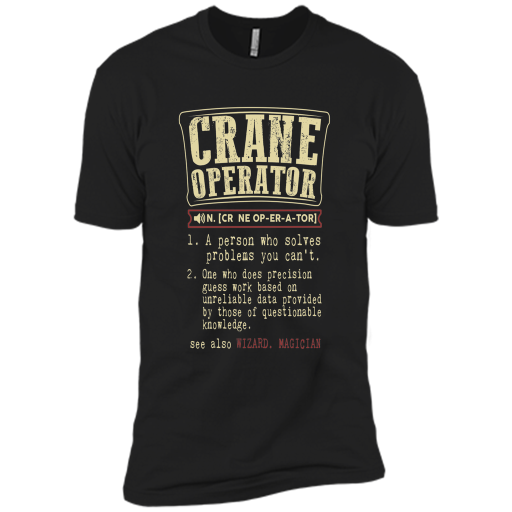 Crane operator funny dictionary term T-Shirt
